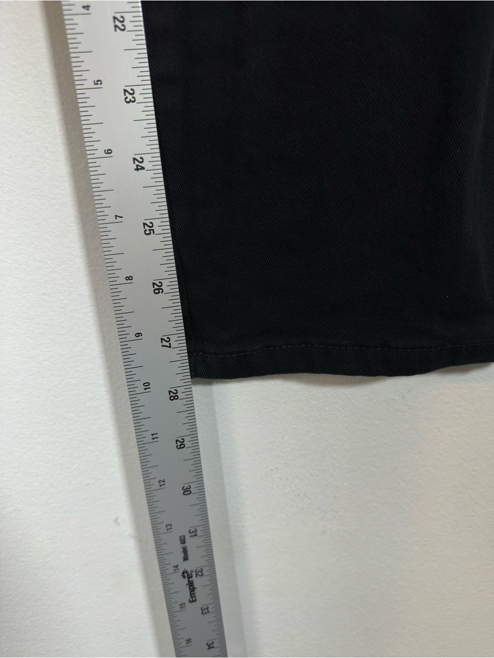 Gloria Vanderbilt Amanda Jeans Black High Rise Tapered Slim Denim Plus Size 16W - Picture 8 of 9